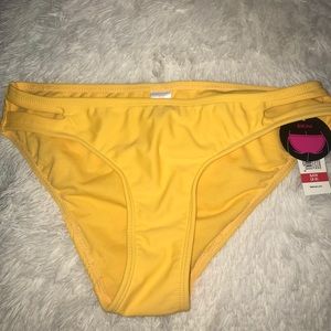 Yellow bikini bottoms